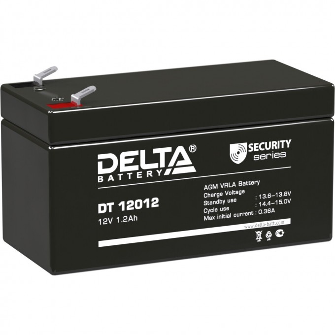 Аккумуляторная батарея DELTA 12V / 1.2Ah DT 12012