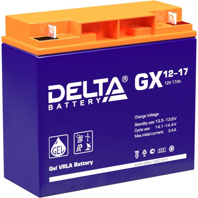 Аккумуляторная батарея DELTA 12V / 17Ah GX 12-17