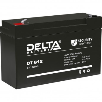 Аккумуляторная батарея DELTA DT 612 6V / 12Ah