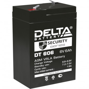 Аккумуляторная батарея DELTA DT 606 6V / 6Ah